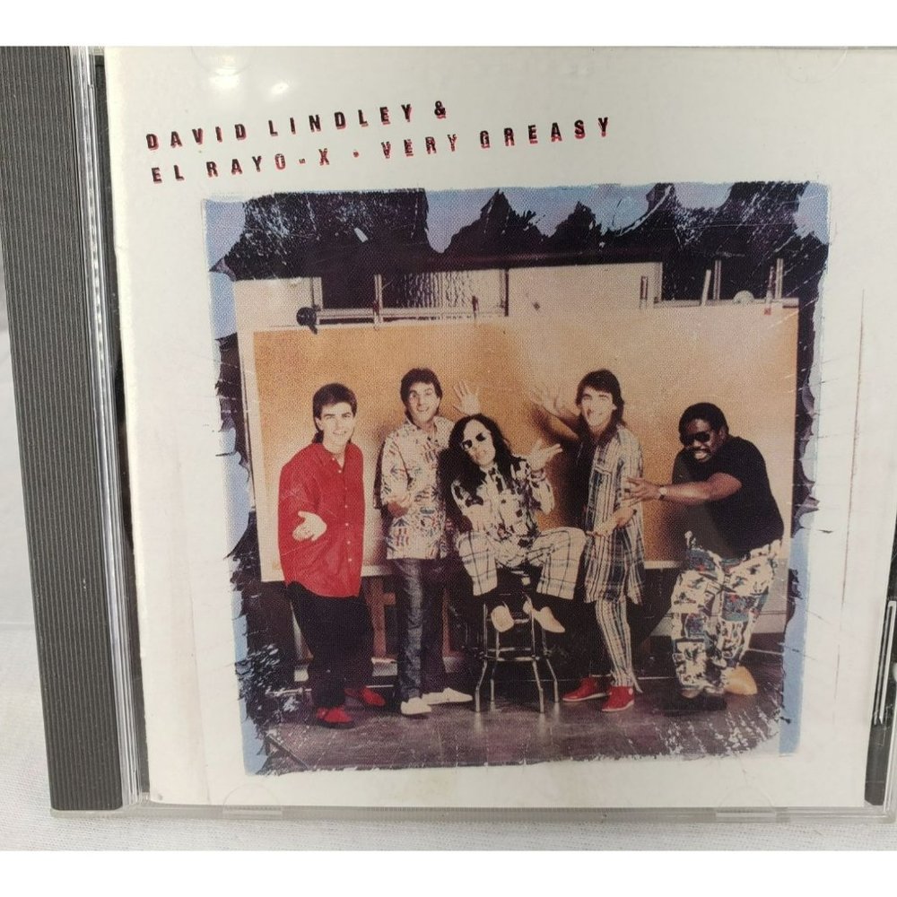 Very Greasy - Audio CD By David Lindley‎ & El Rayo-X - VERY GOOD